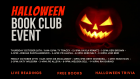 Halloween Book Club Event: Author Competition